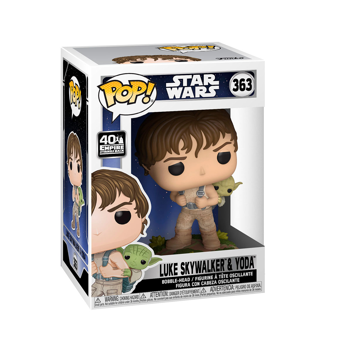 Ігрова фігурка Funko POP! Люк з Йодою 9,6 см — превʼю 5