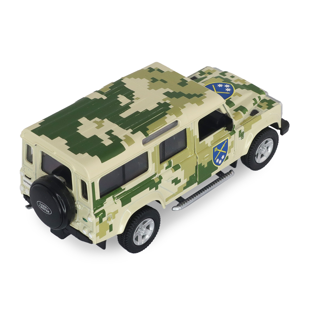Колекційна автомодель Land Rover Defender ОК Схід серії Шеврони Героїв 1:32 металева — превʼю 28