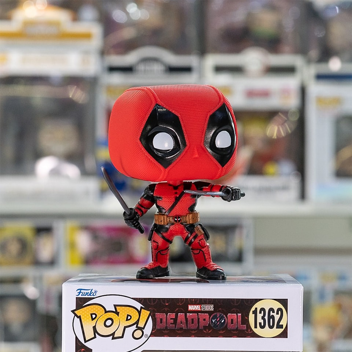 Ігрова фігурка Колекційна - Deadpool 3 Дедпул Funko POP Кіно персонаж Червоний — превʼю 9