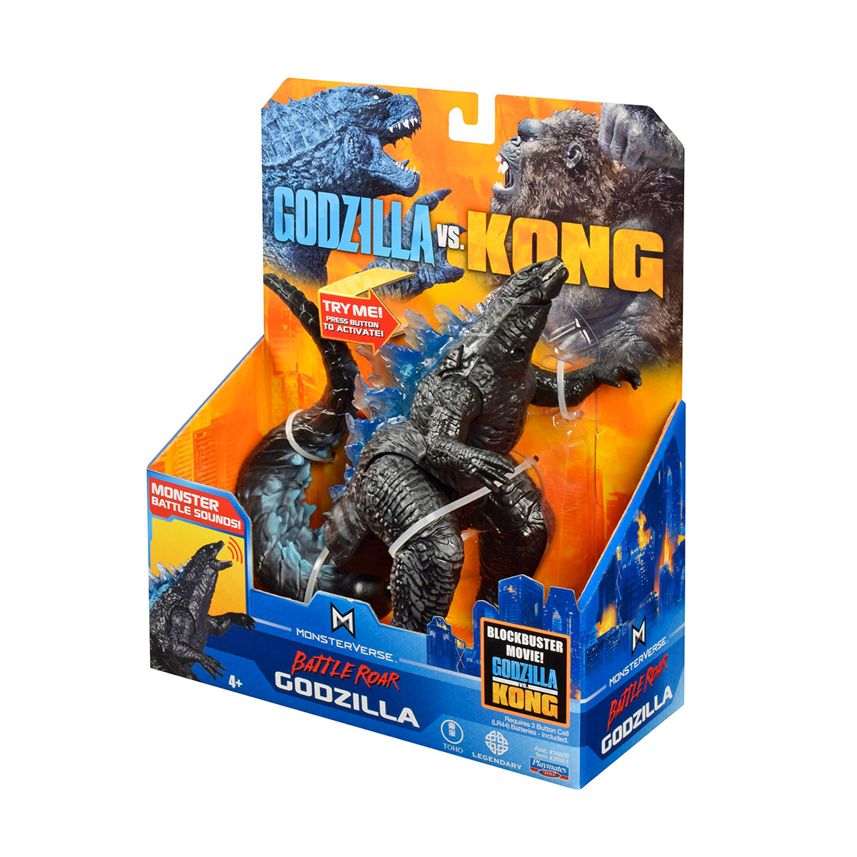 Фігурка Godzilla vs. Kong Конг делюкс зі звуковими ефектами — превʼю 13