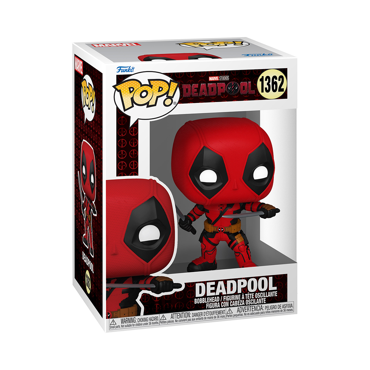 Ігрова фігурка Колекційна - Deadpool 3 Дедпул Funko POP Кіно персонаж Червоний — превʼю 7