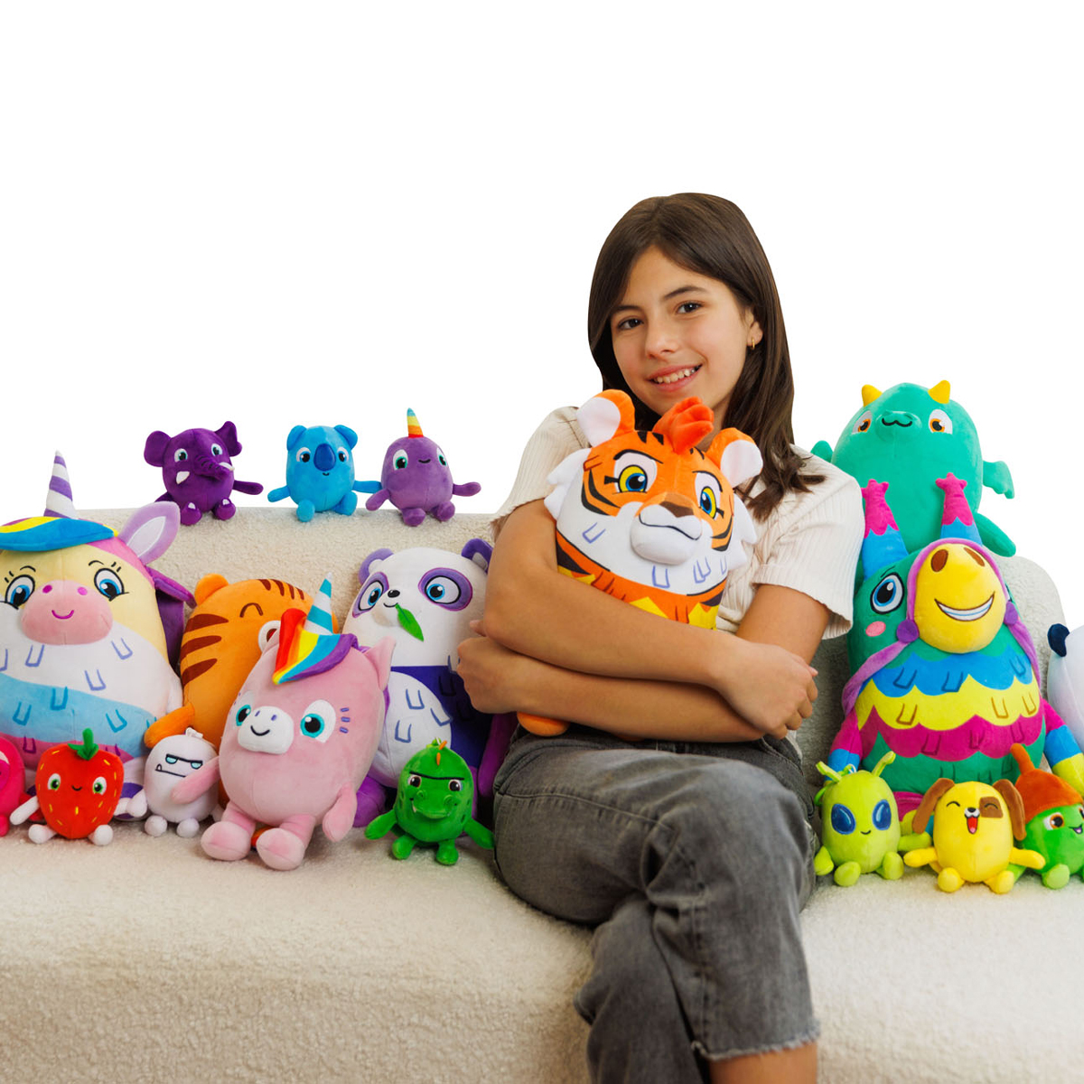 М'яка іграшка Piñata Smashlings — Ґранде Поко (Grande Poco) — на кліпсі — превʼю 6