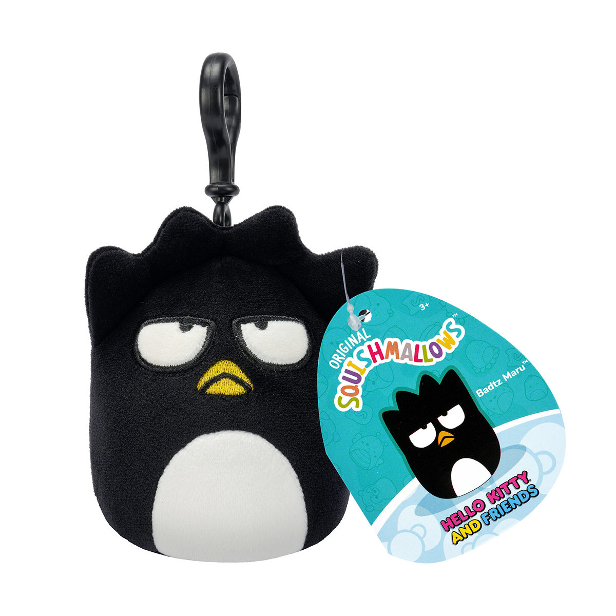 М'яка іграшка Squishmallows — Бадз-Мару (Badtz-Maru) — 9 см — превʼю 6