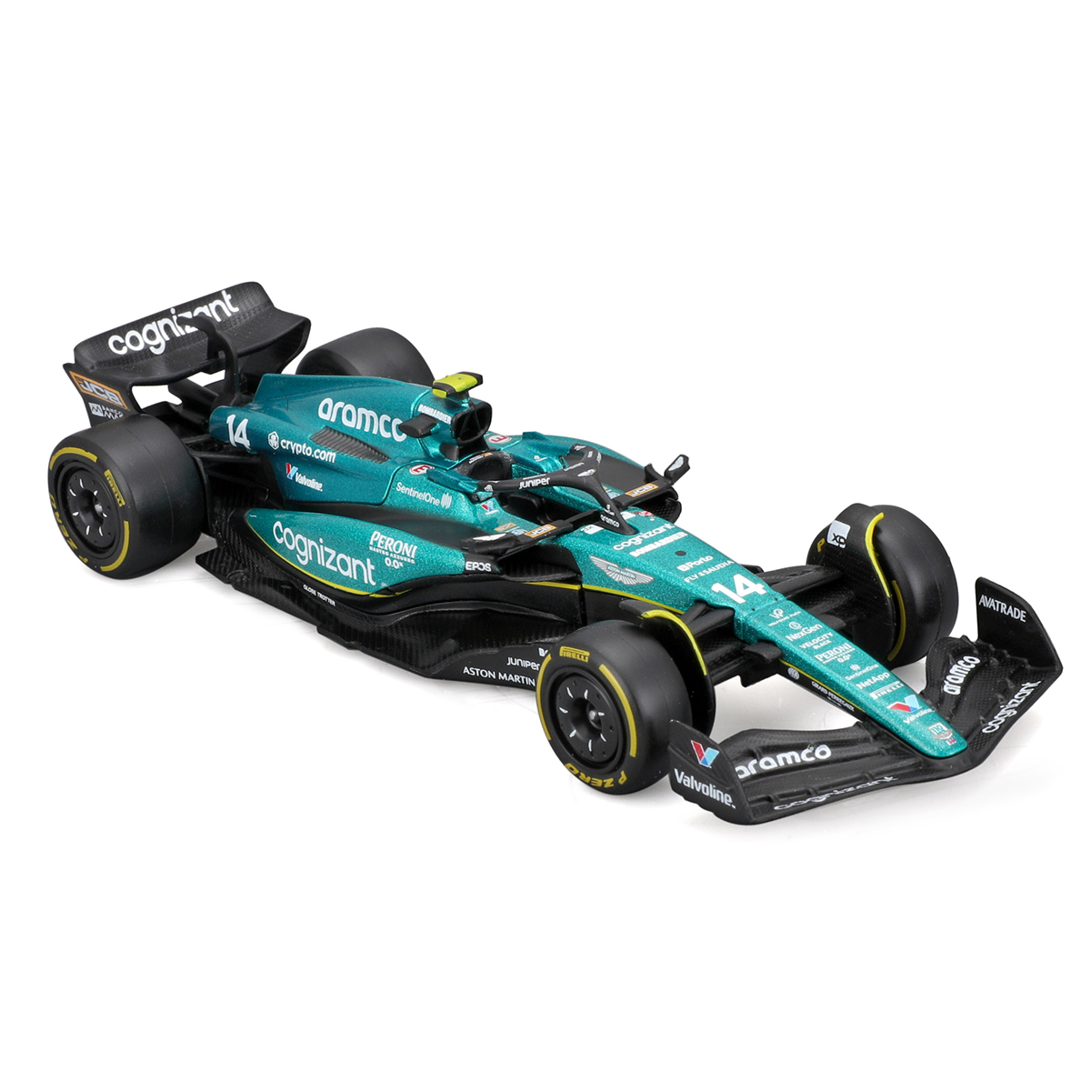 Автомодель Bburago Aston Martin AMR23 2023 1:43 — превʼю 15