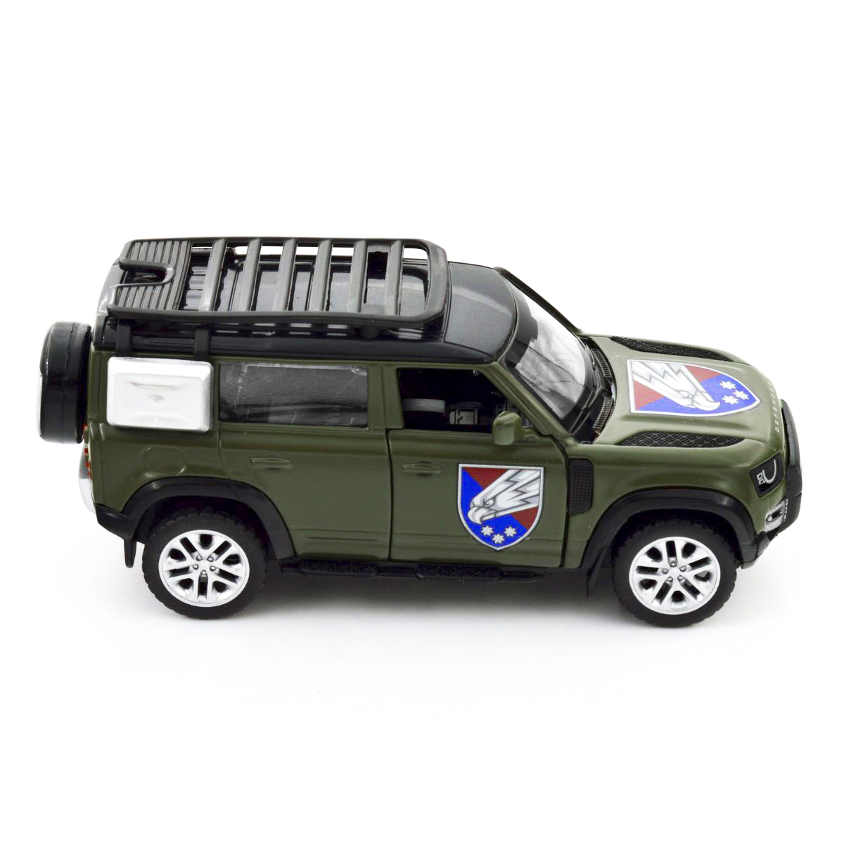 Колекційна модель Land Rover Defender 110 25 ОПДБр Techno Drive 1:43 металева — превʼю 29