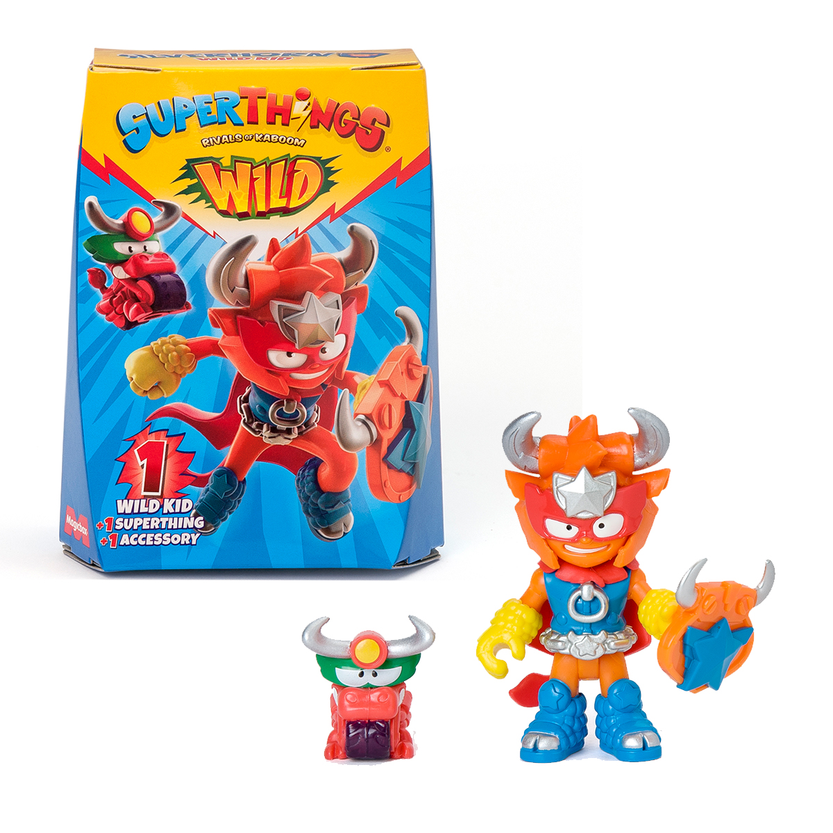 Ігровий набір Wild Kids Казум-кід з фігуркою та аксесуаром для дітей Різнокольоровий — превʼю 15