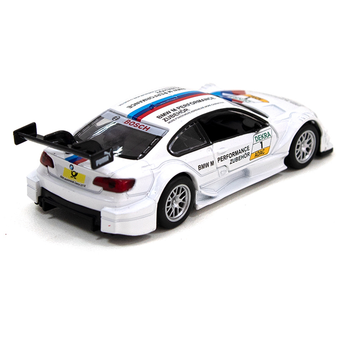 Автомодель BMW M3 DTM TechnoDrive металева з функцією pull-back Біла — превʼю 20