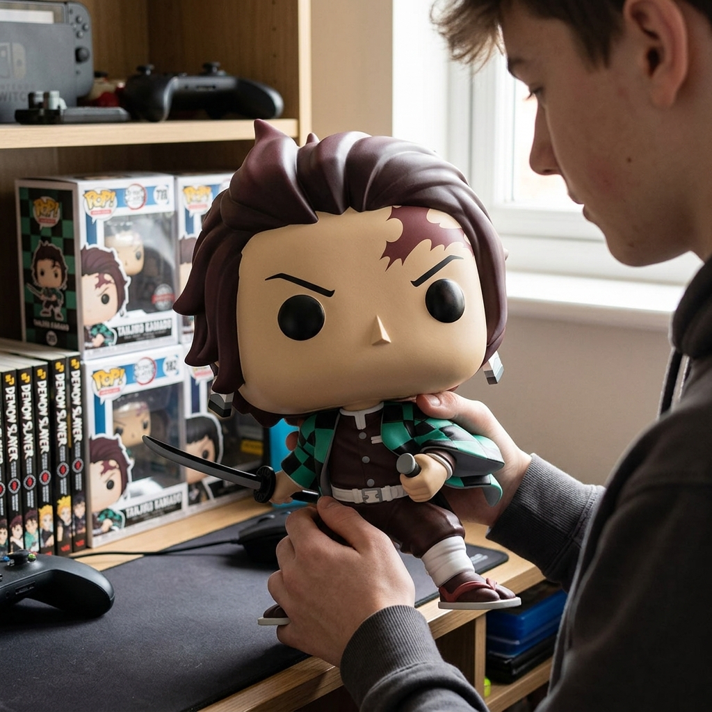 Колекційна ігрова фігурка Funko POP Demon Slayer - Kamado Tanjiro Камадо Танджіро — превʼю 8