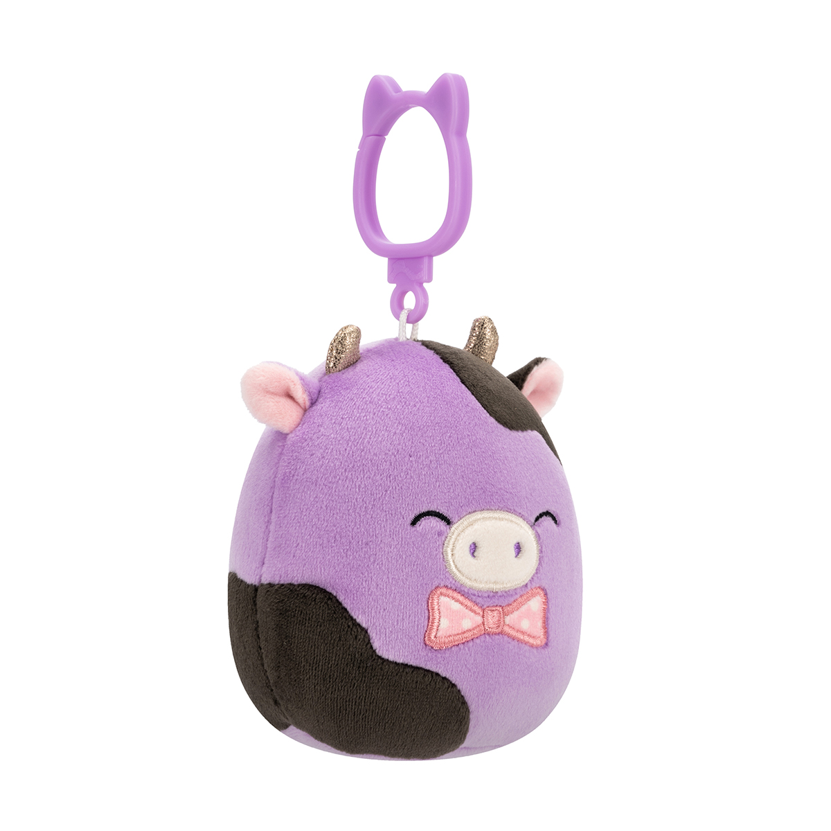 М'яка іграшка на кліпсі Squishmallows – Корівка Олексі (Cow Alexie) — превʼю 13
