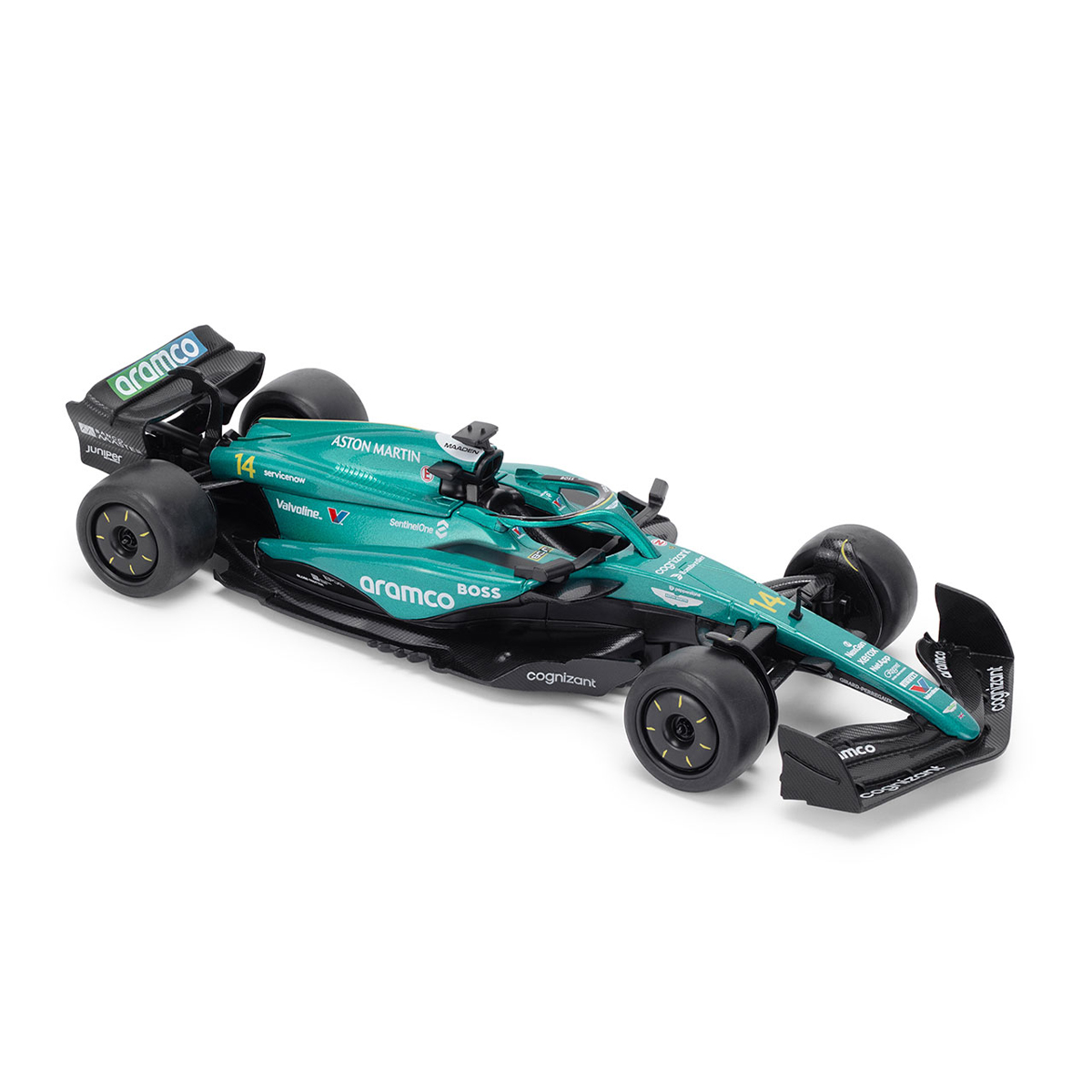 Автомодель Techno Drive Aston Martin F1 2024 металева 1:24 Бірюзова — превʼю 23