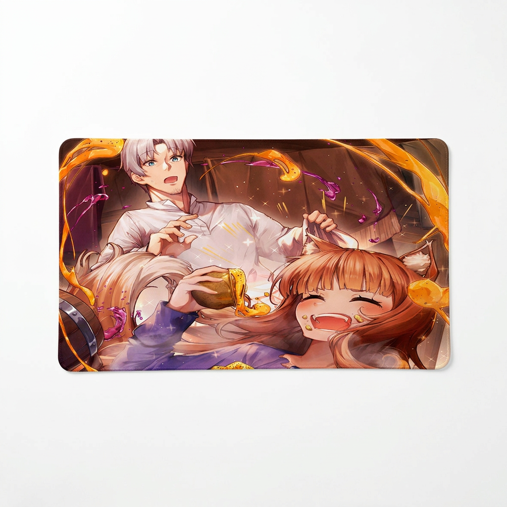 Килимок для миші Вовчиця та прянощі Ookami to Koushinryou 26*21 см 9731536-03-039 — превʼю 2
