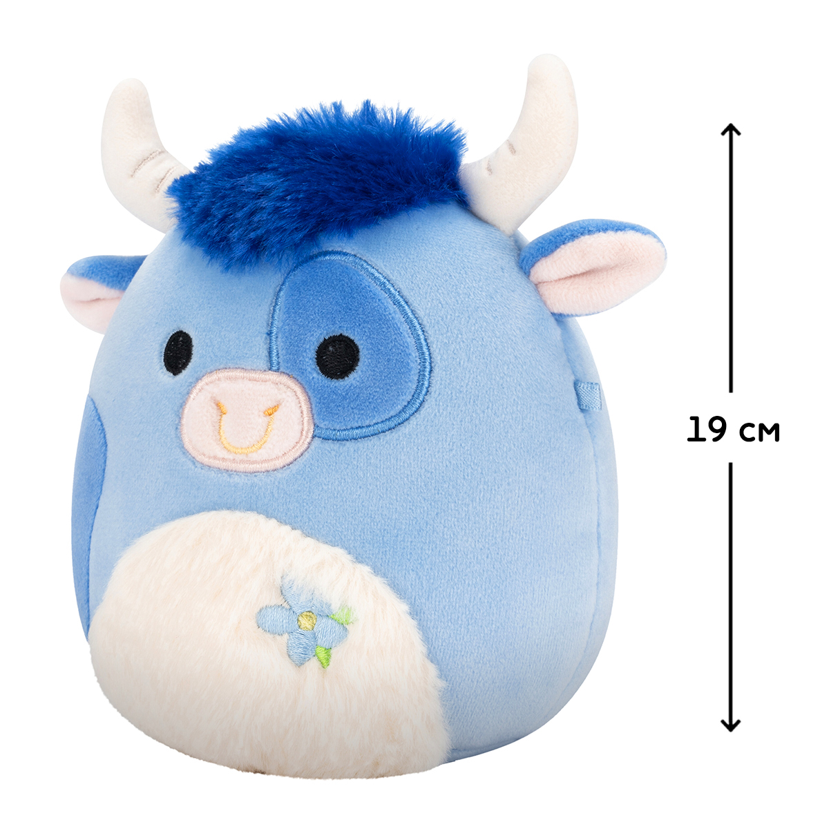 М'яка іграшка Squishmallows – Бик Бермайє (Bermay) – 19 см — превʼю 9