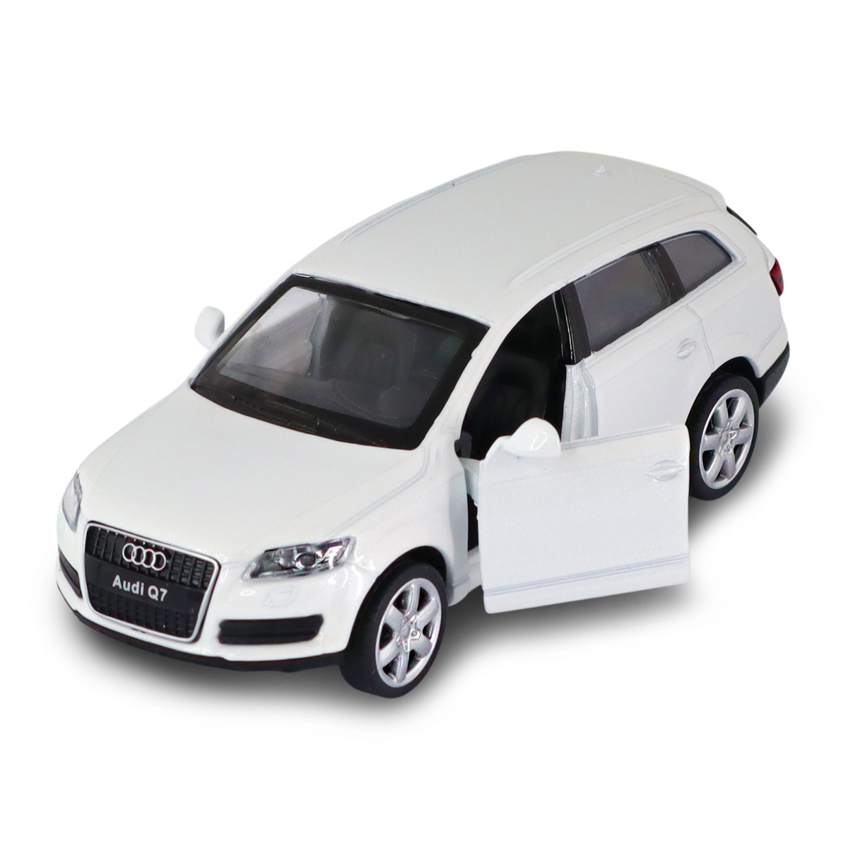 Автомодель Audi Q7 металева 1:43 Techno Drive Біла — превʼю 30