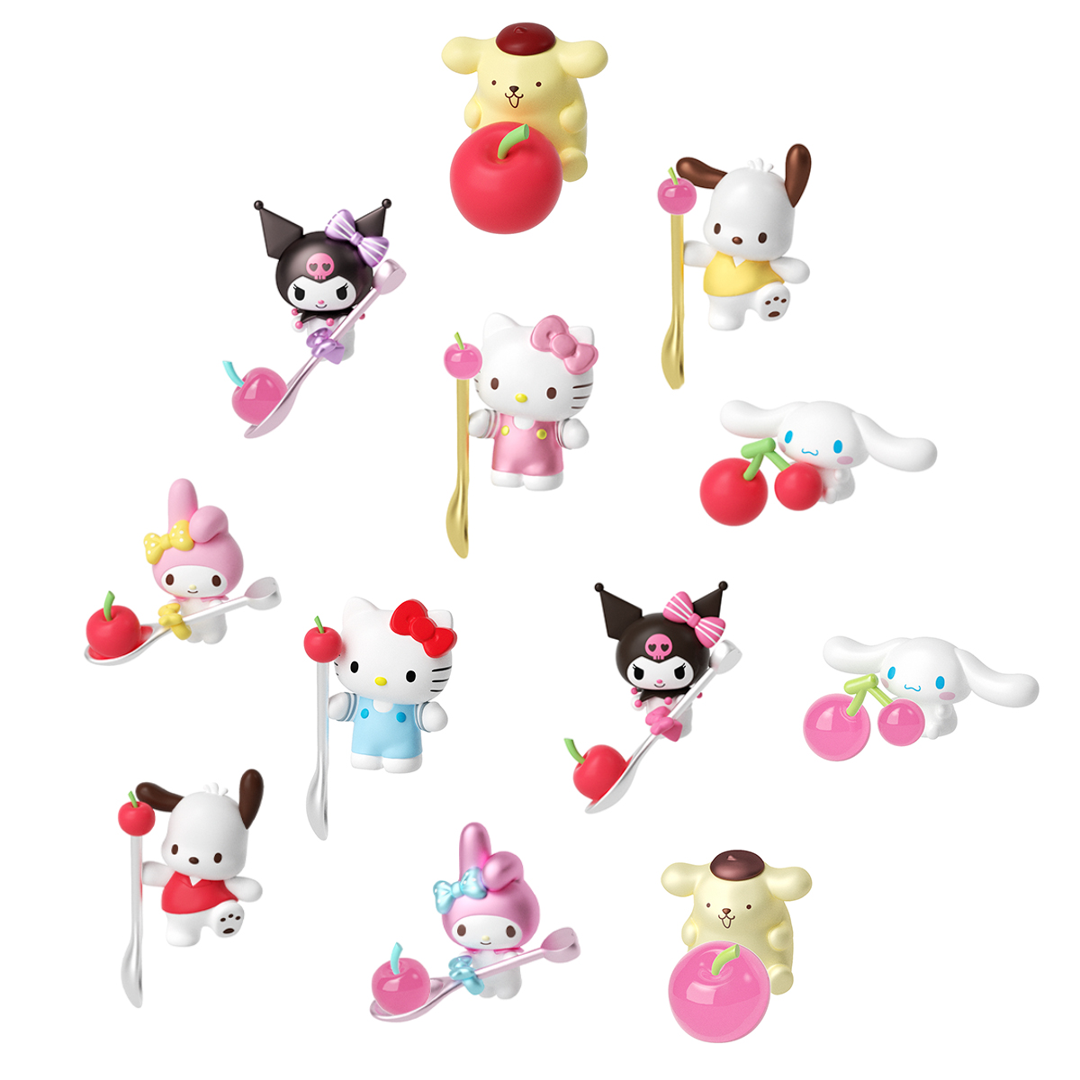 Фігурка-сюрприз Pop Top – Hello Kitty та друзі – 3 см – Вишеньки — превʼю 11