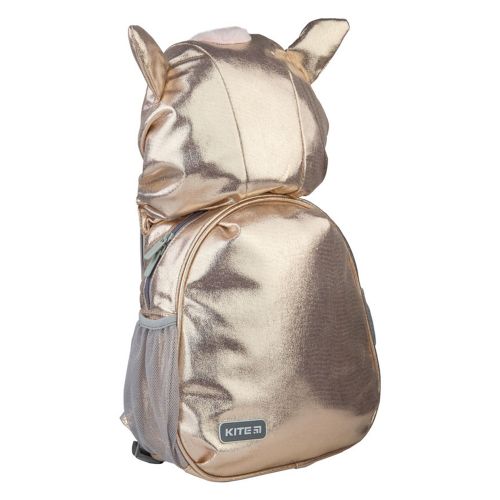 Рюкзак дитячий Kite Kids Pink Cutie з капюшоном 30х25,5х11 см Рожевий
