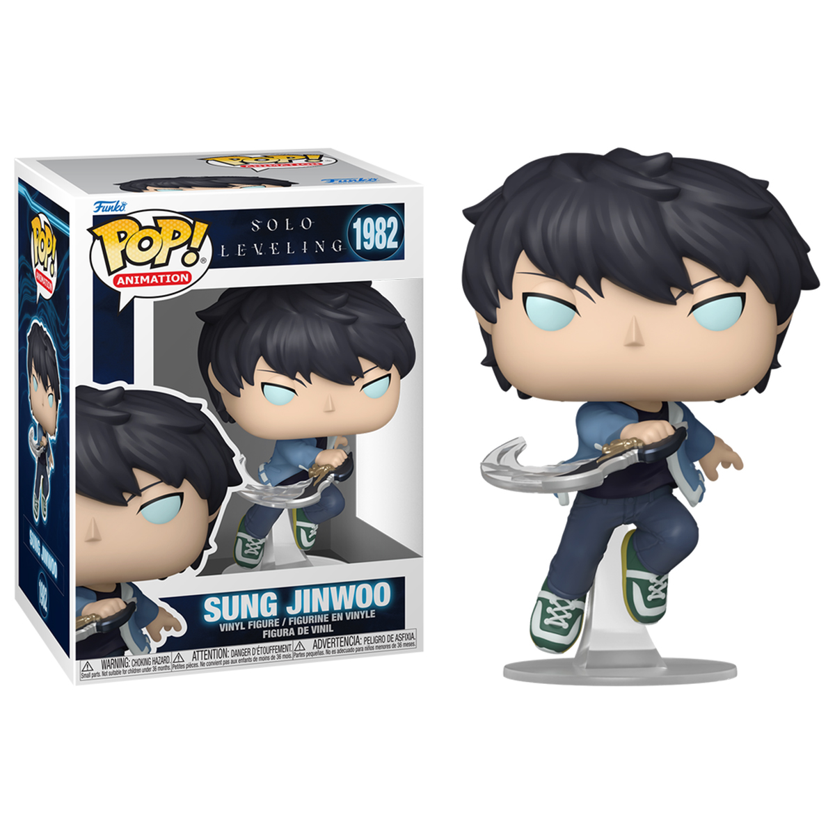 Колекційна ігрова фігурка Funko POP - Сонг Джіну - Solo Leveling Sung Jinwoo — превʼю 8