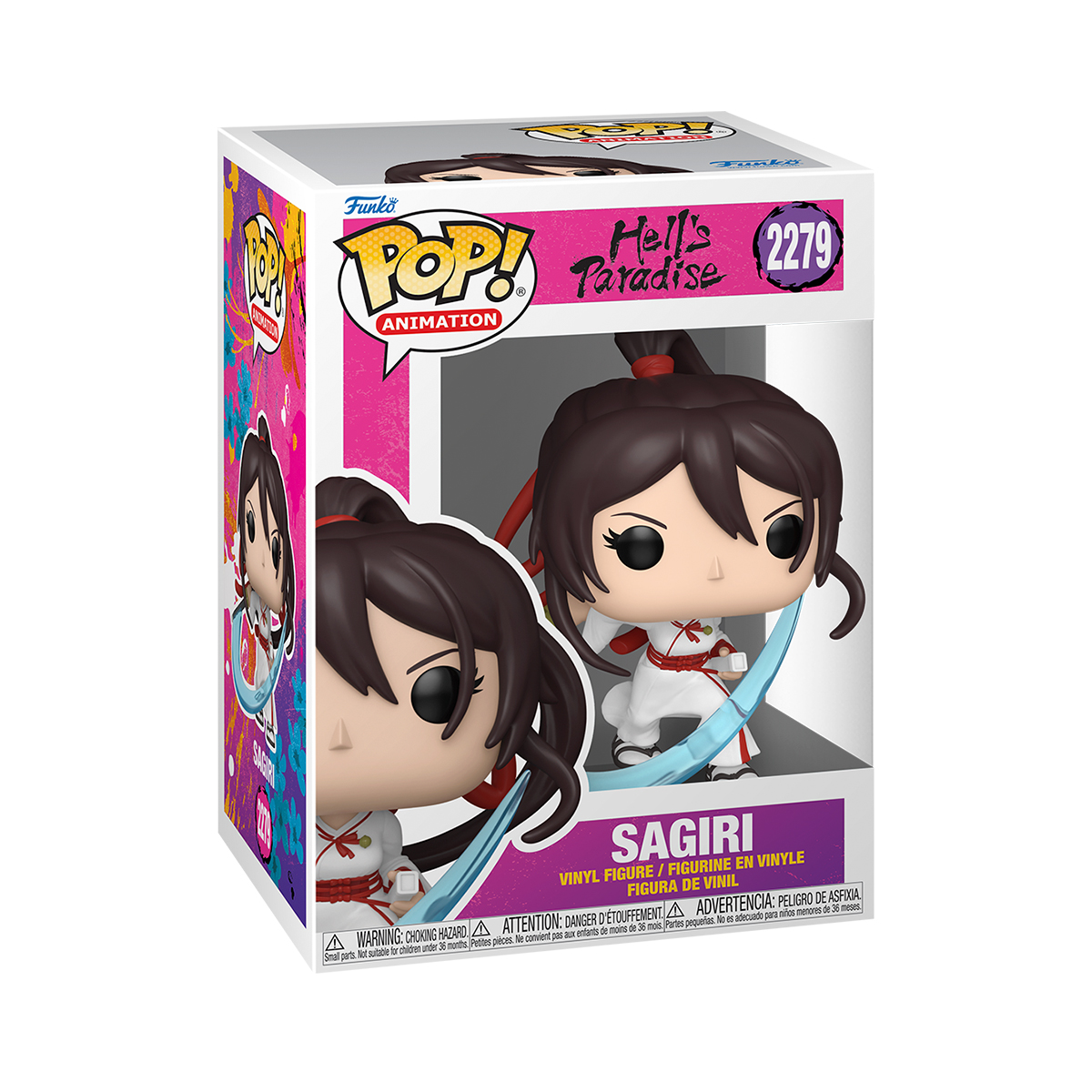 Колекційна ігрова фігурка Funko POP Пекельний рай - Саґірі Hell's Paradise — превʼю 4