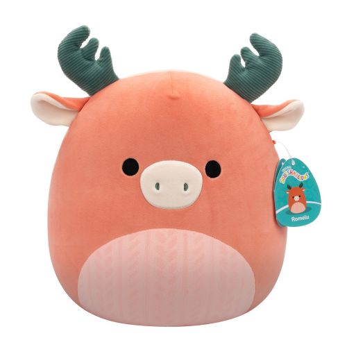 М'яка іграшка Squishmallows Лось Ромелу 30 см Різнобарвна — превʼю 7