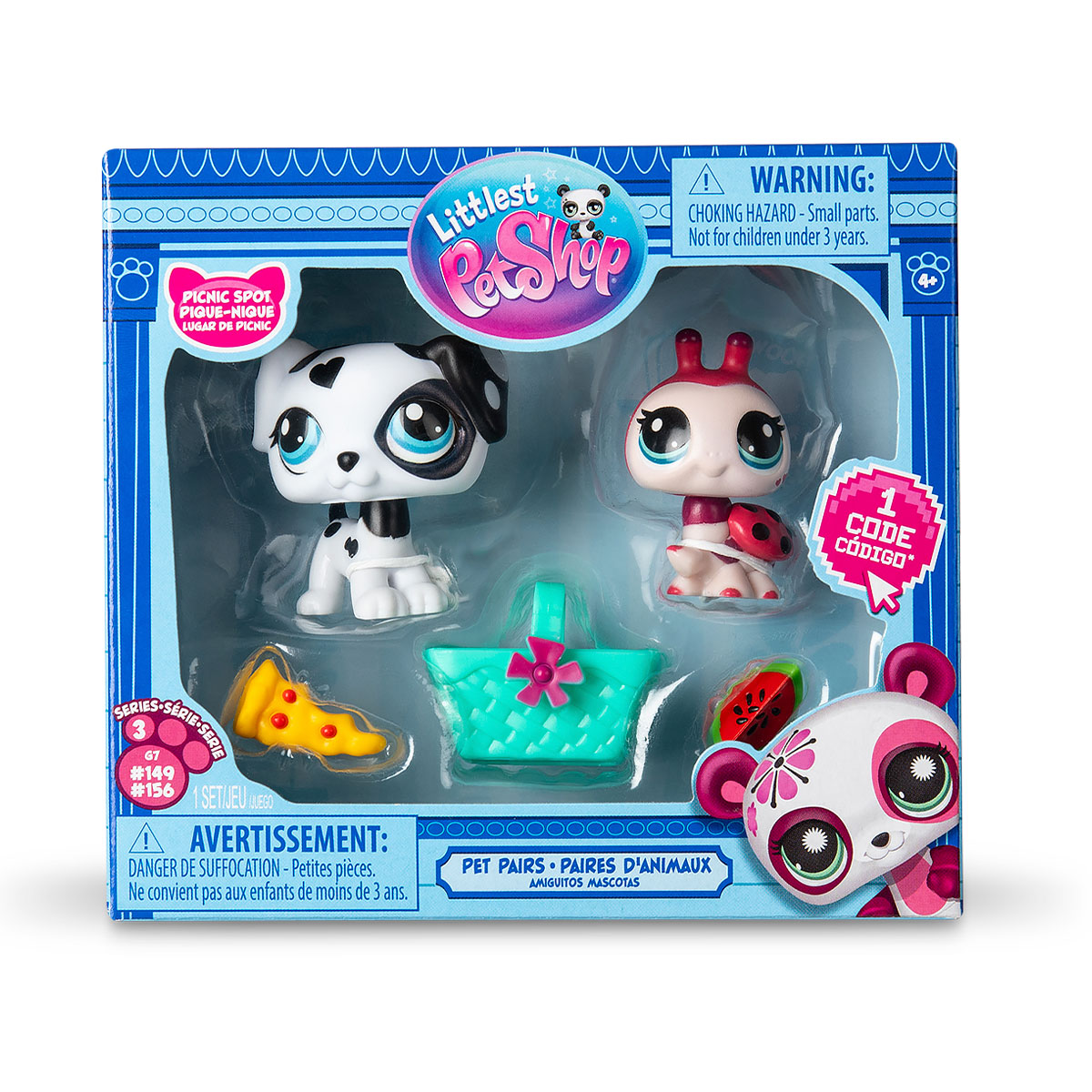 Ігровий набір дитячий Littlest Pet Shop Милий пікнік з фігурками Hasbro — превʼю 8