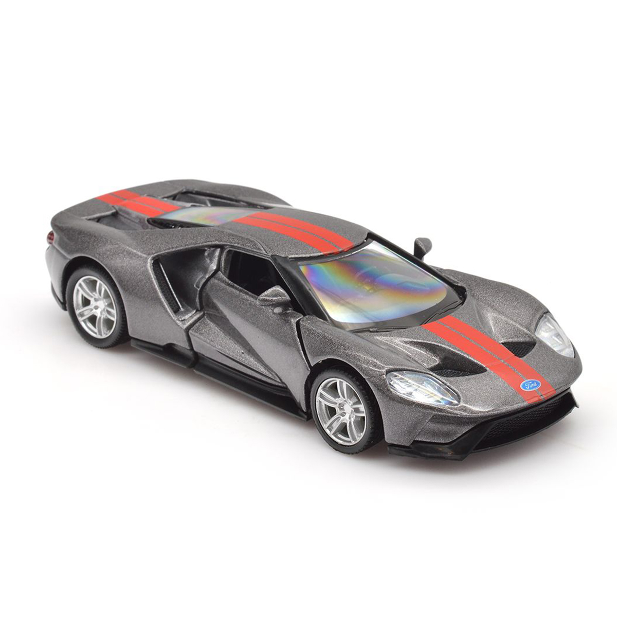 Автомодель Ford GT 2019 Techno Drive 1:32 металева Сіра — превʼю 19
