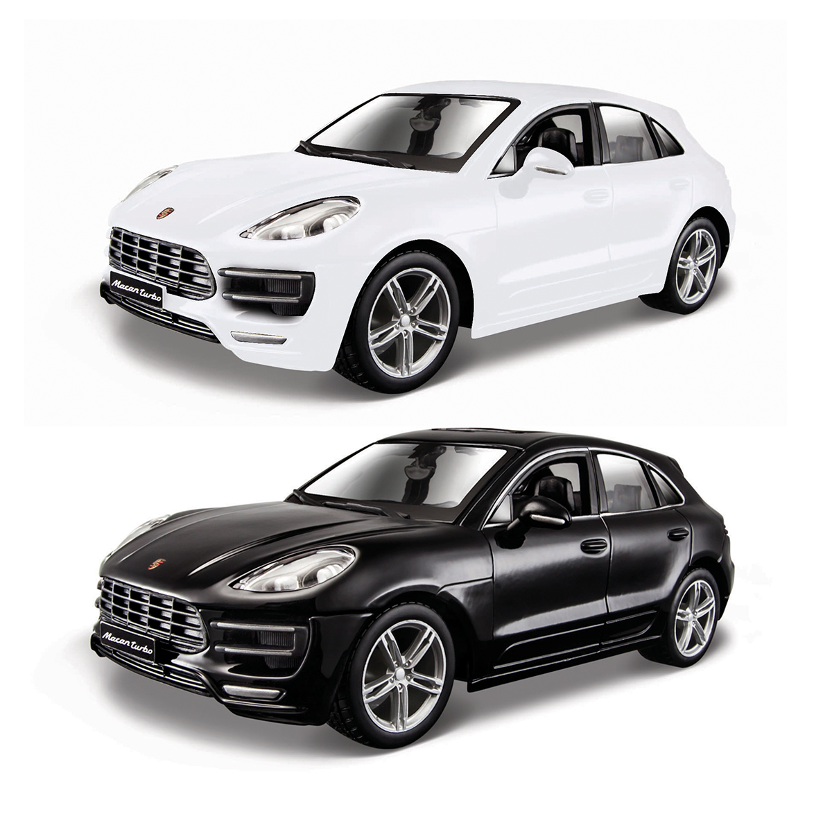 Колекційна автомодель Porsche Macan Bburago 1:24 металева з дверима, що відкриваються — превʼю 19