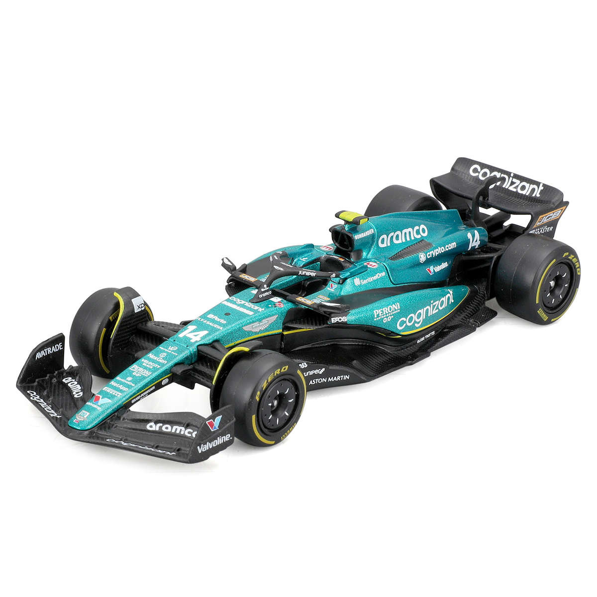 Автомодель Bburago Aston Martin AMR23 2023 1:43 — превʼю 12