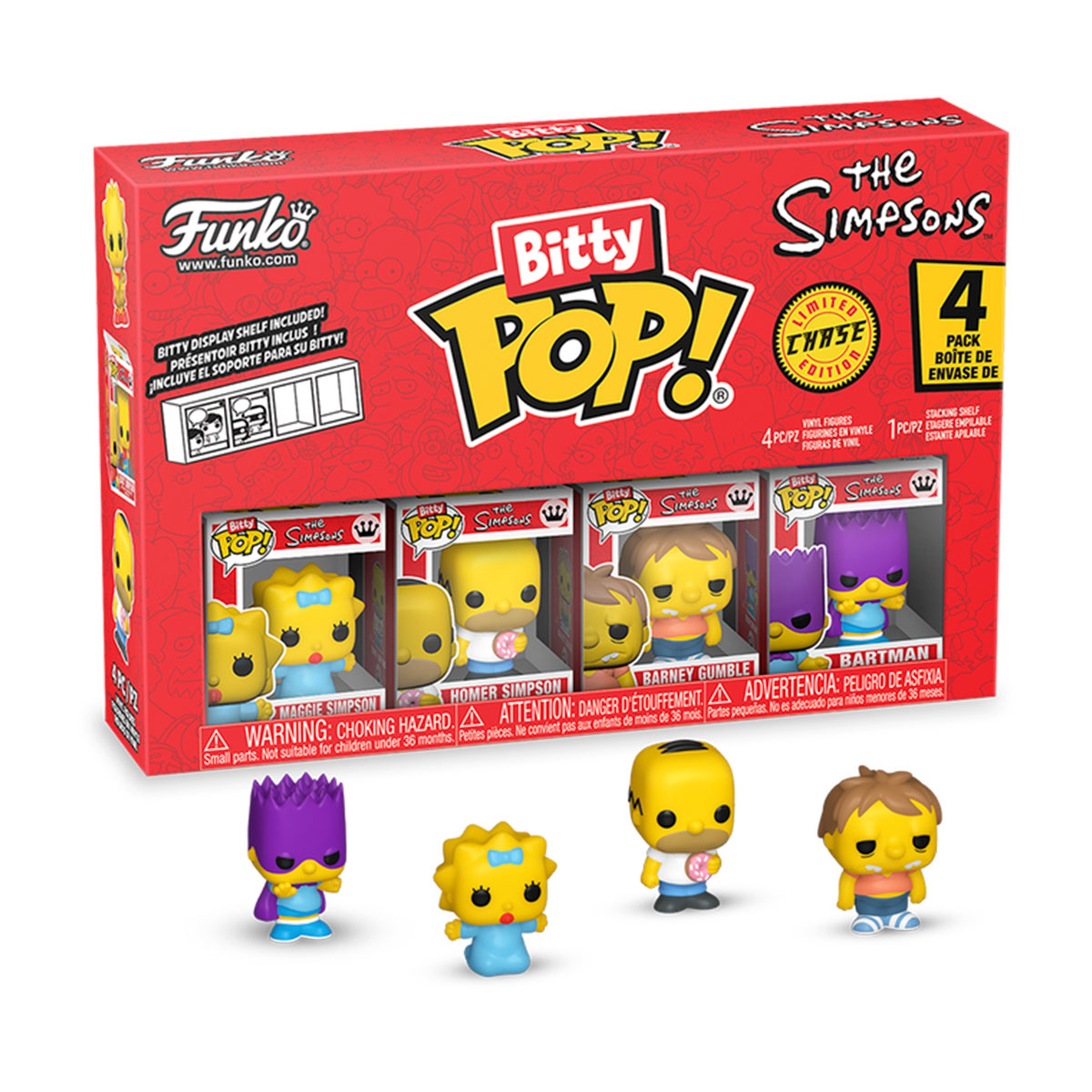 Фігурка Funko Bitty Pop — Меґґі Сімпсон (Maggie Simpson) — 2,5 см в асортименті — превʼю 4