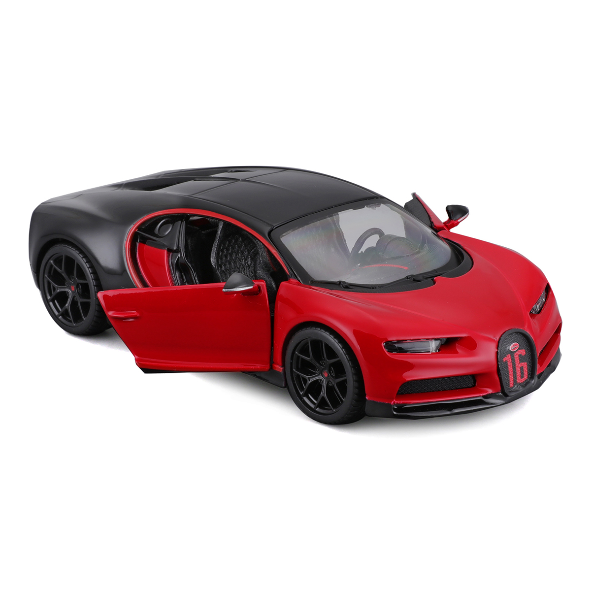 Автомодель Bburago Bugatti Chiron Sport 1:32 металева — превʼю 13
