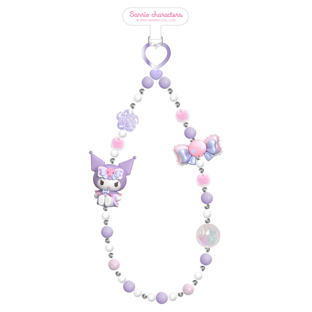 Ланцюжок для телефону Pop Top Hello Kitty та друзі Рожевий-Білий 18 см — превʼю 12