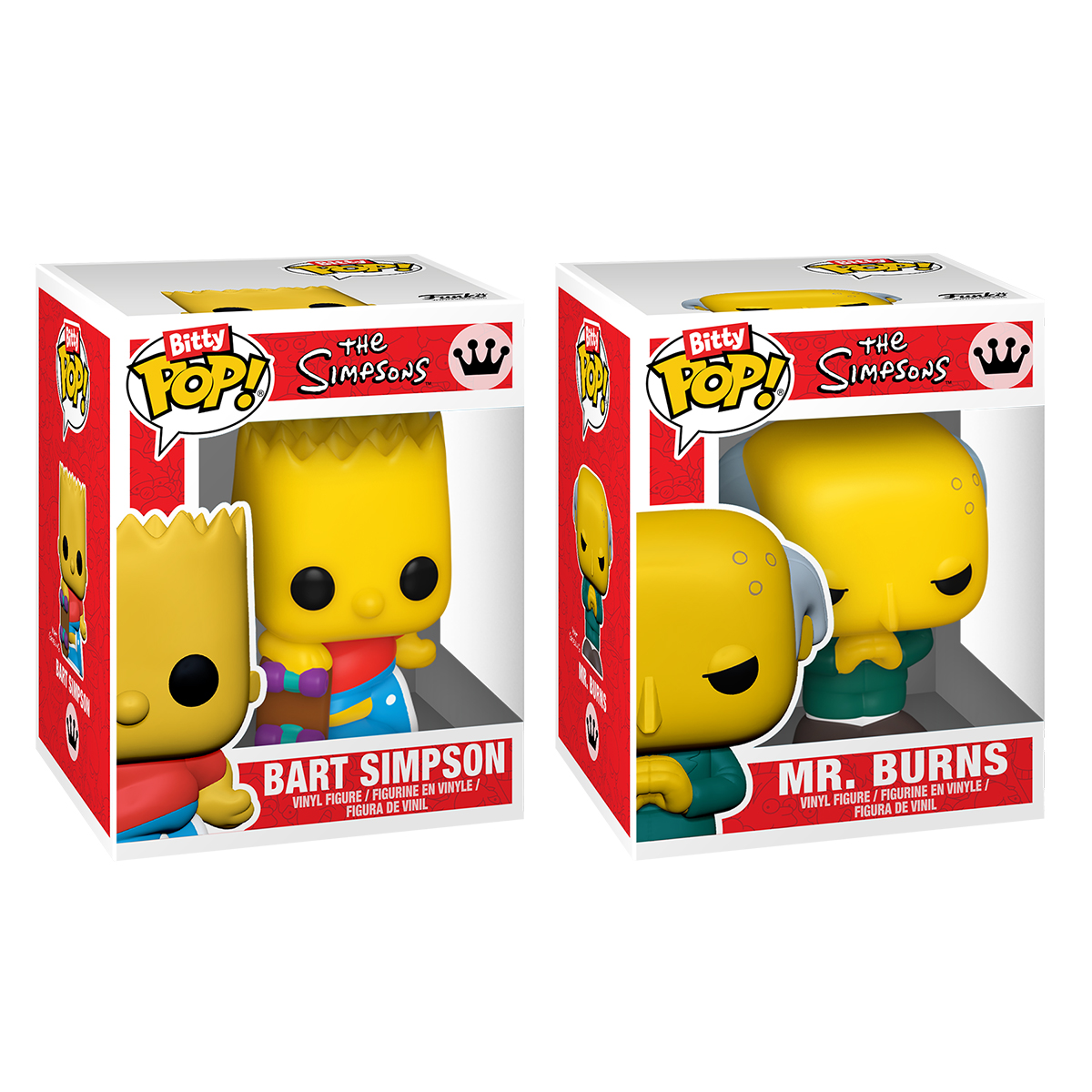Фігурки Funko Bitty Pop — Сімпсони Барт і Містер Бернс (Bart Simpson & Mr. Burns) — 2,3 см — превʼю 5