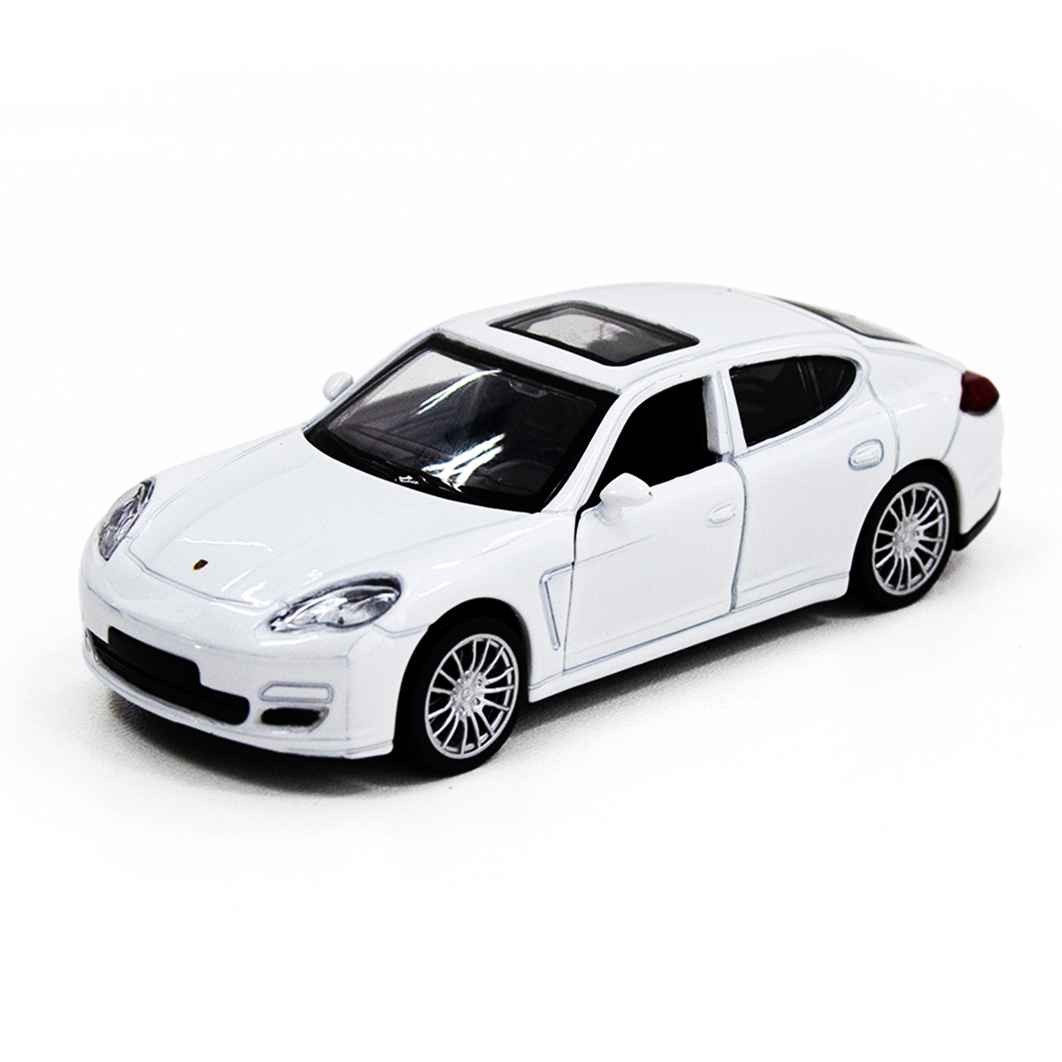 Автомодель Porsche Panamera S металева TechnoDrive інерційна Біла