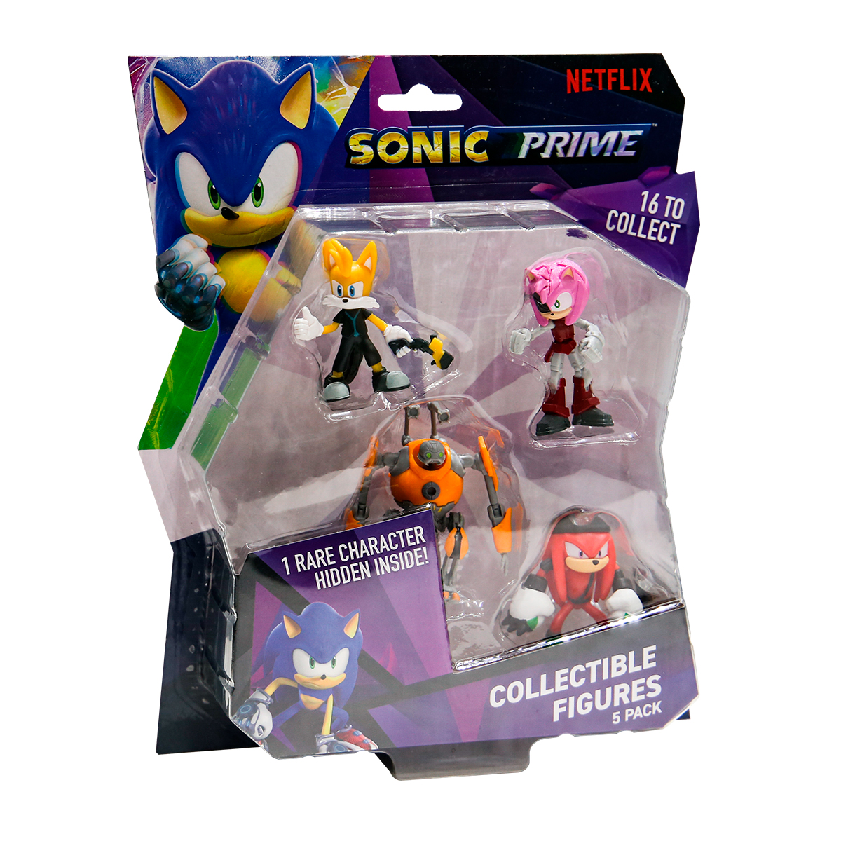 Набір ігрових фігурок Sonic Prime з 5 персонажів — превʼю 3