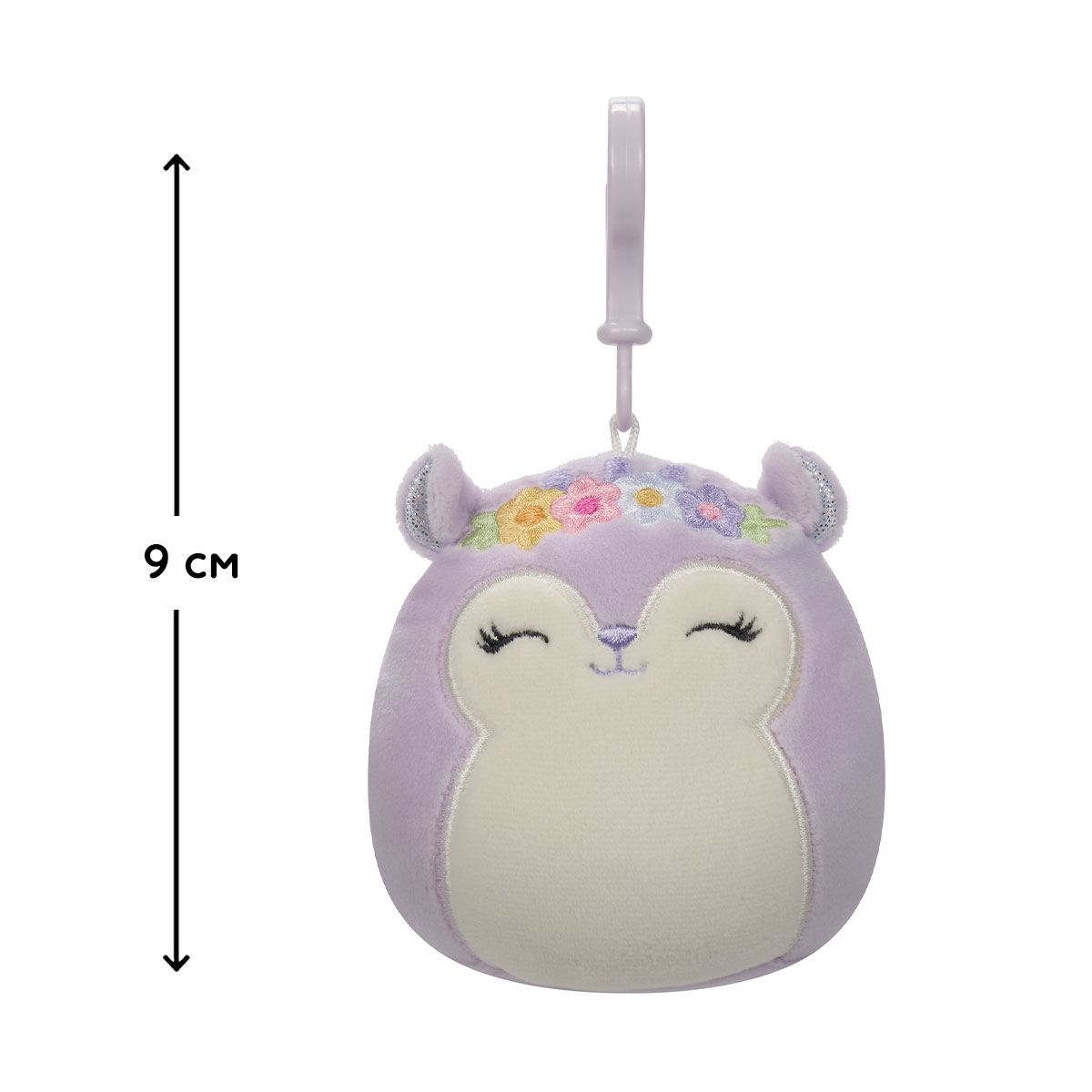 М'яка іграшка Squishmallows — Білка Сідні (Sidney) — 9 см — превʼю 4