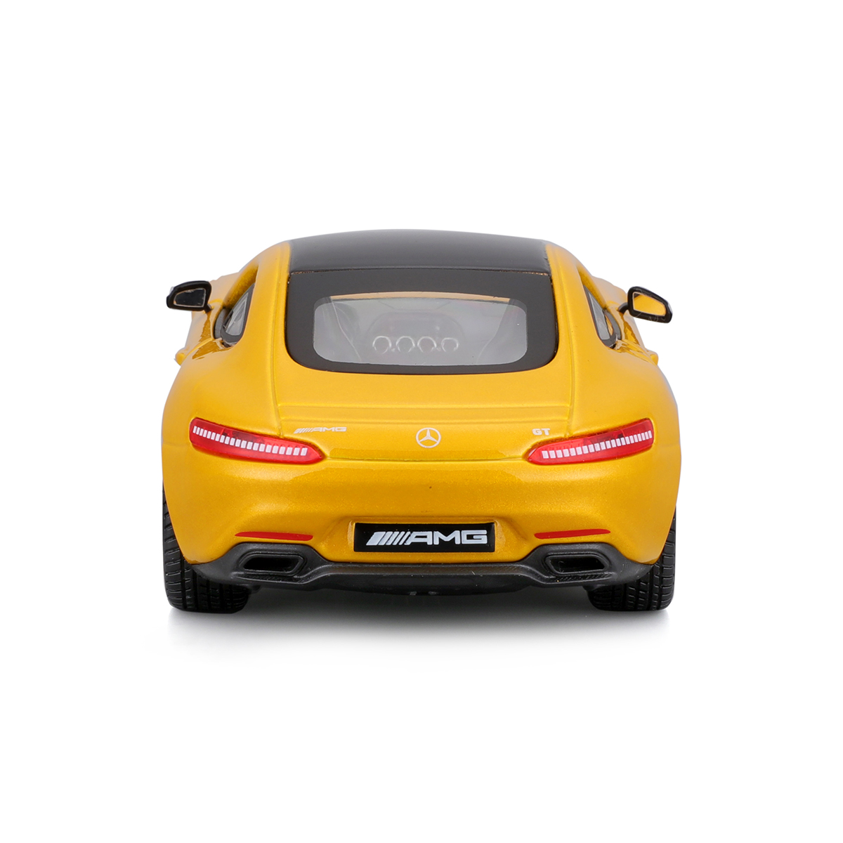 Автомодель Mercedes-AMG GT Bburago 1:32 металева Жовта — превʼю 11