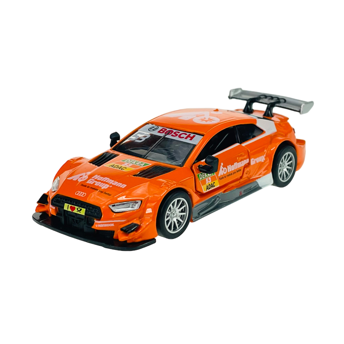 Автомодель Audi RS 5 DTM TechnoDrive металева 1:43 Помаранчева