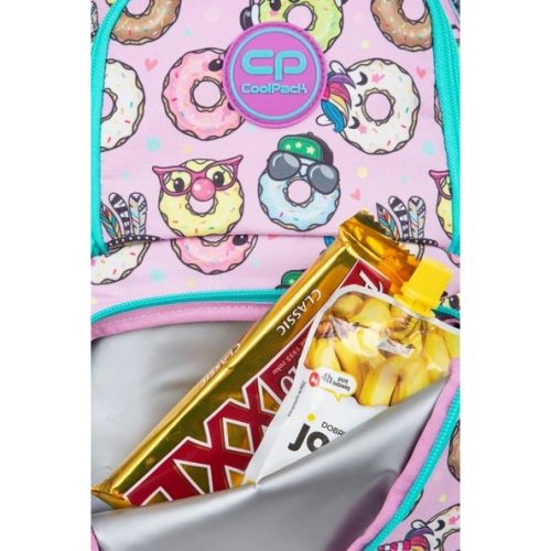 Рюкзак молодіжний CoolPack Spiner HAPPY DONUTS 41х30х13 см Різнобарвний — превʼю 4