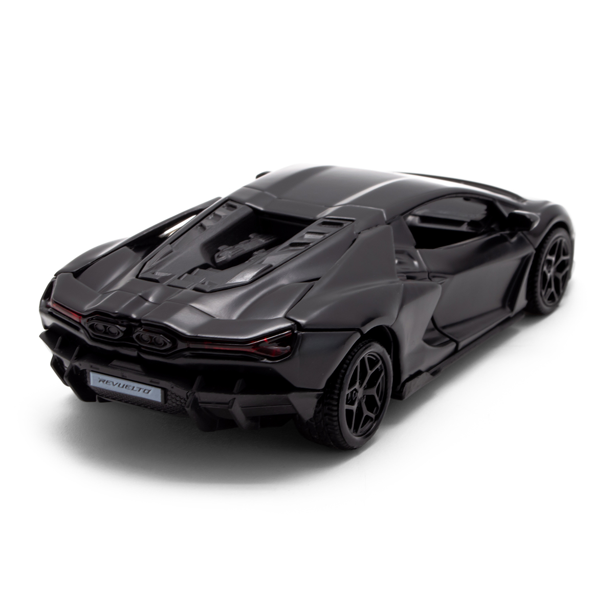 Автомодель Lamborghini Revuelto Techno Drive металева 1:39 Матова чорна — превʼю 26
