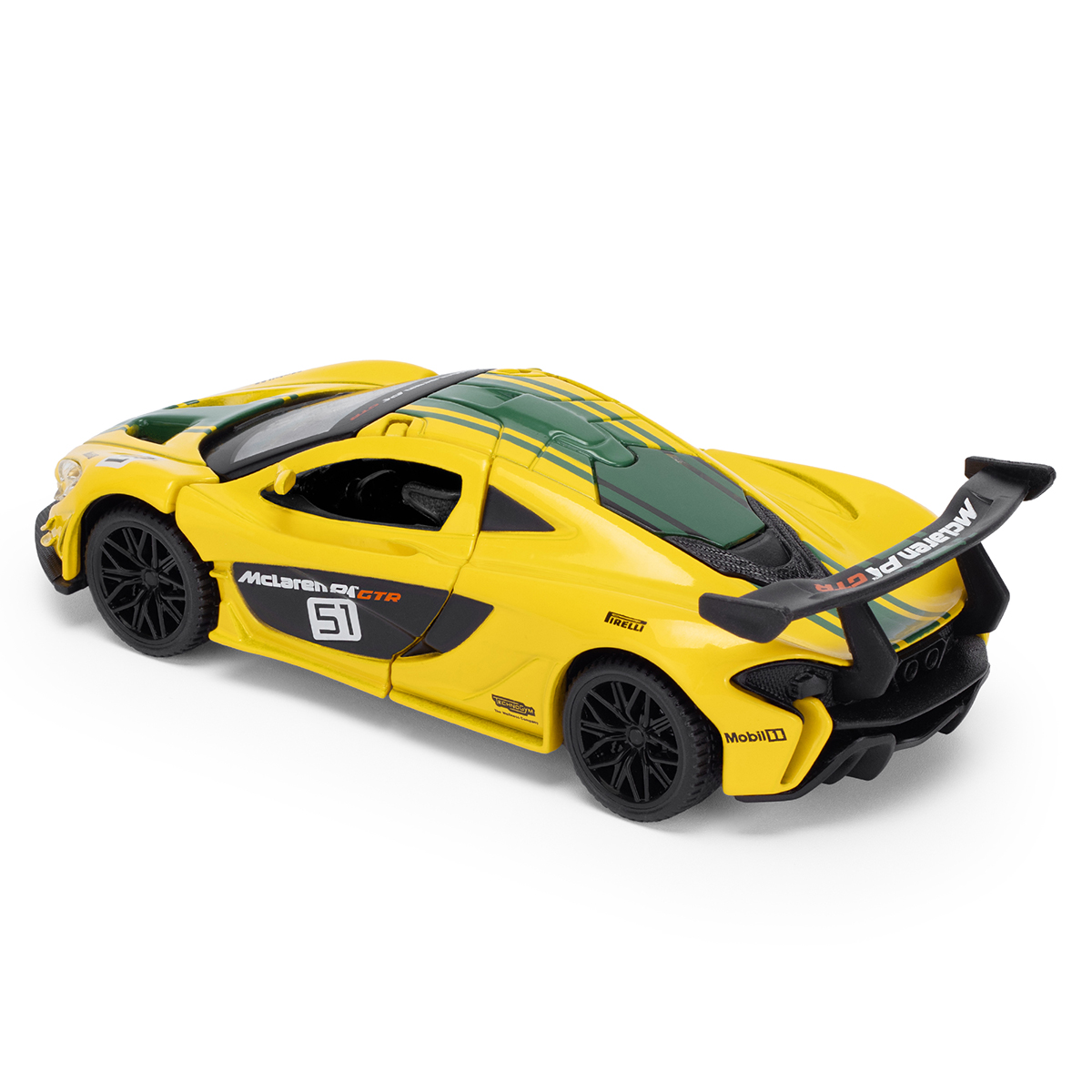 Автомодель McLaren P1 Techno Drive 1:24 Жовта — превʼю 24