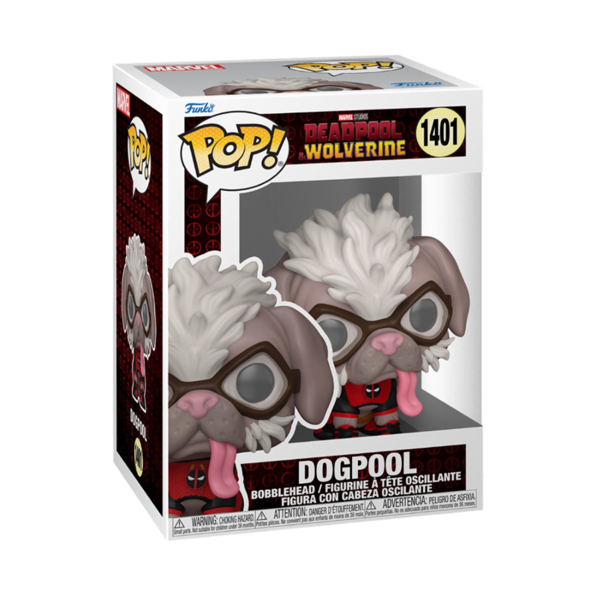 Колекційна ігрова фігурка Funko POP Deadpool 3 - Dogpool Дедпул 3 Догпул — превʼю 4