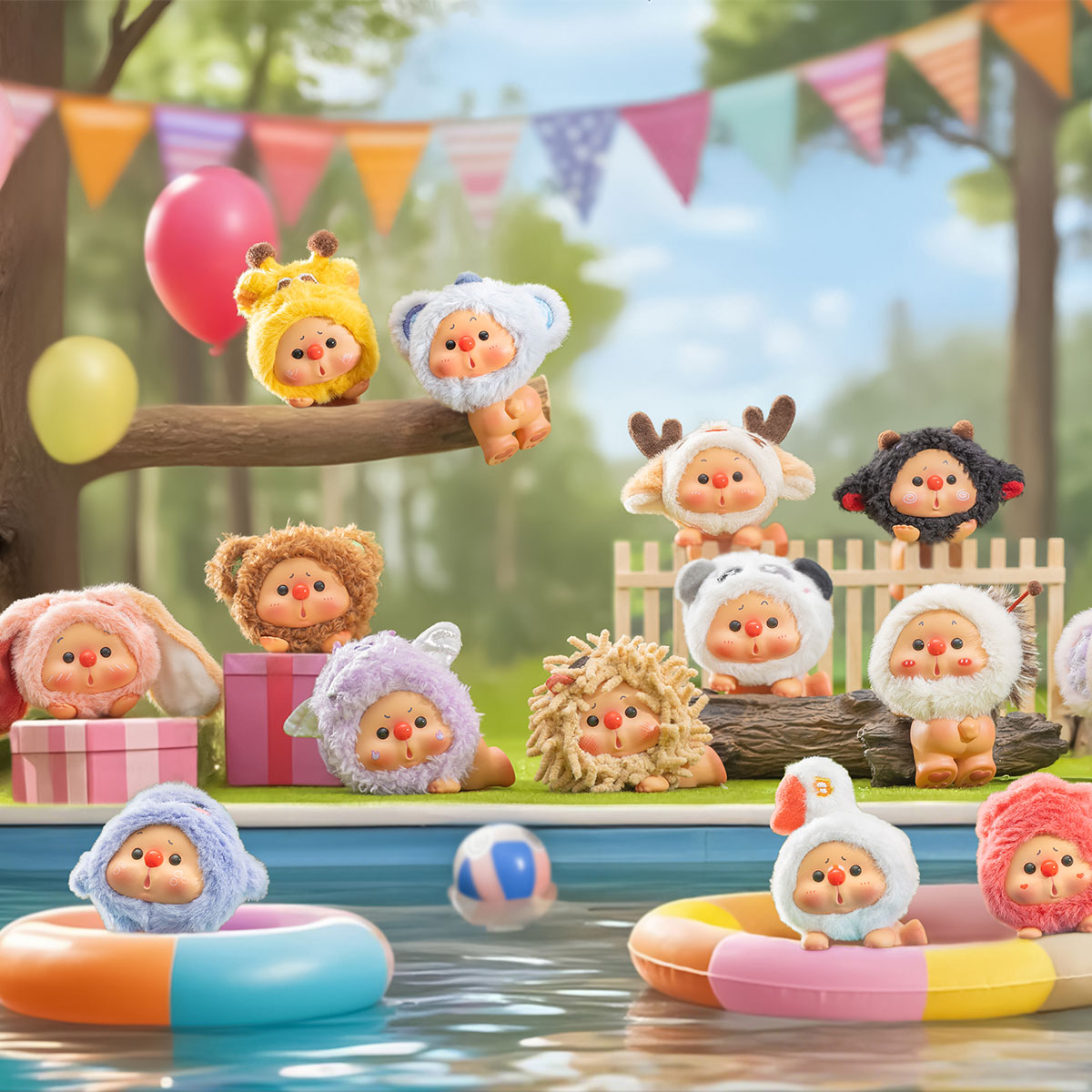 Фігурка JOTOYS POP TOP Oyo Вечірка звіряток – 6 см — превʼю 19