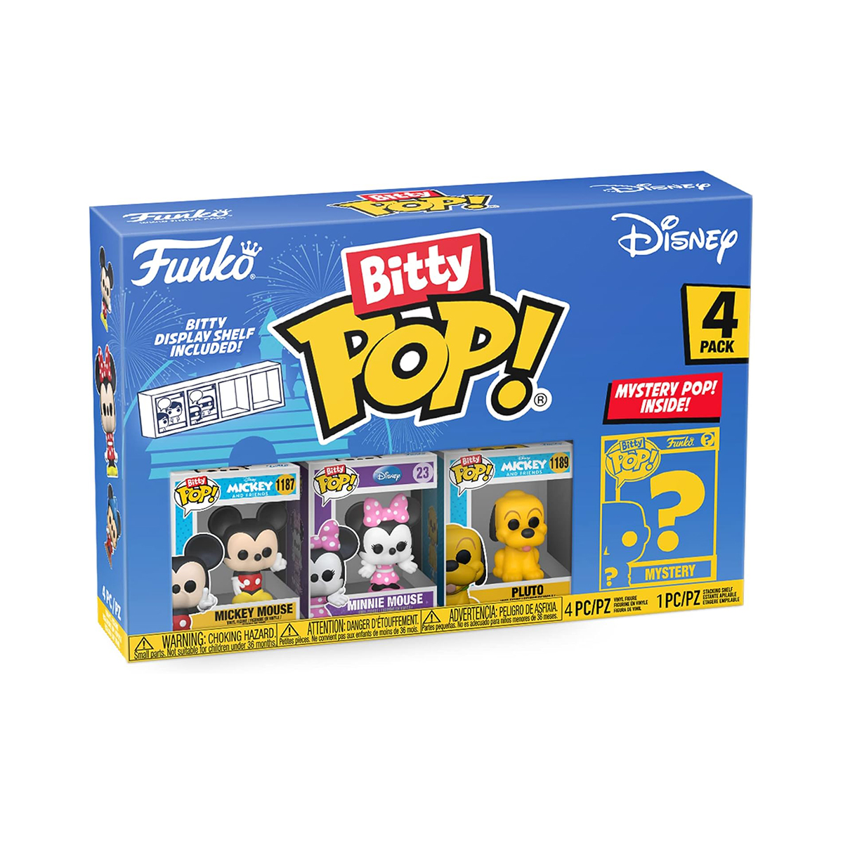 Набір фігурок Funko Bitty Pop — Disney Series 1 — 2,5 см в асортименті — превʼю 7