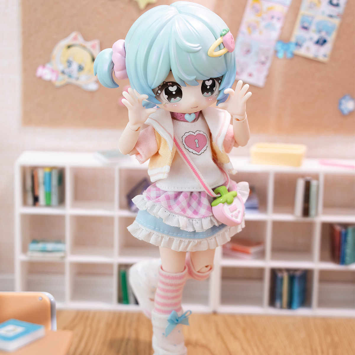 Шарнірна лялька BJD POP TOP JOTOYS Ключик щастя 17 см з аксесуарами — превʼю 22