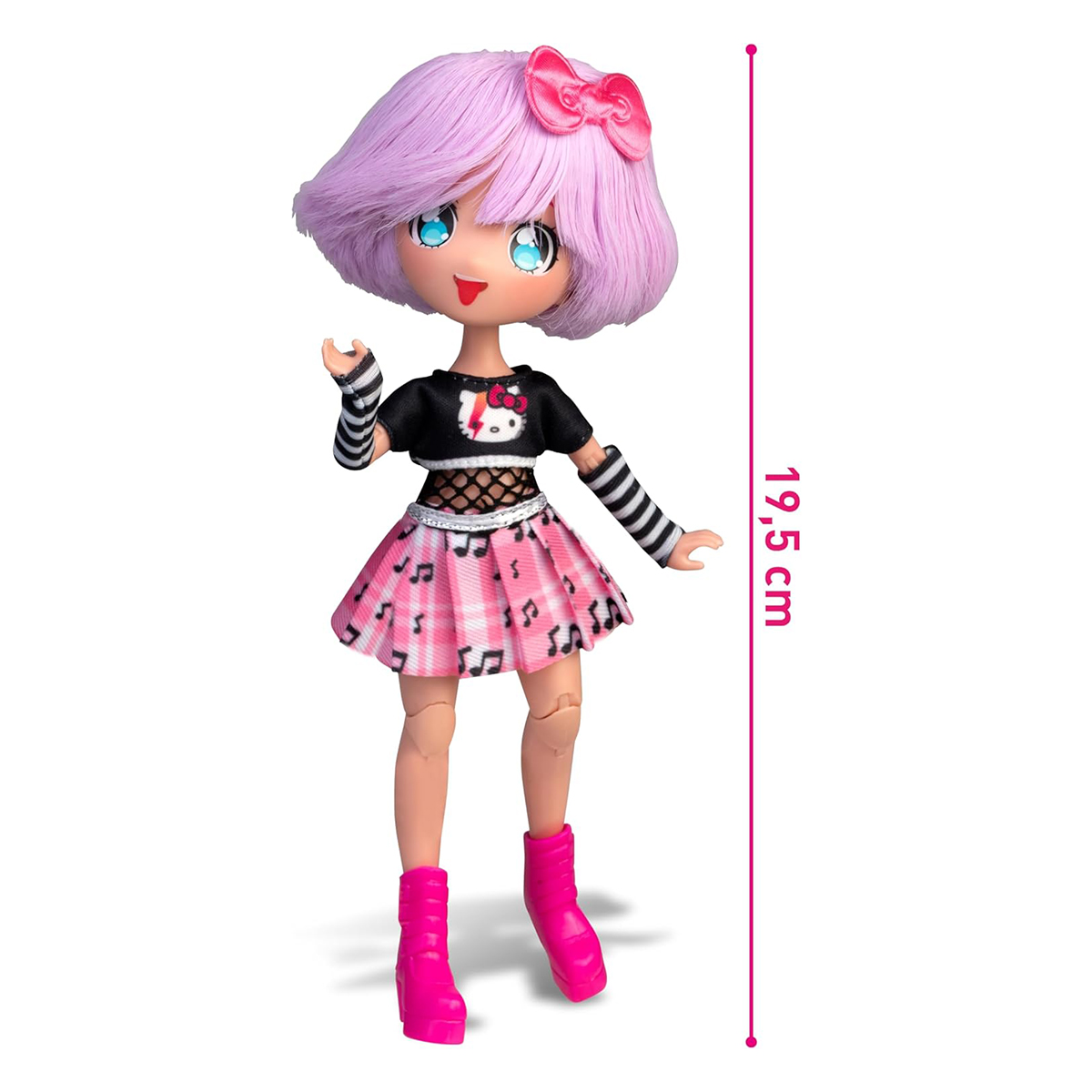 Лялька Manga Dolls Hello Kitty Тедді Рок 19,5 см — превʼю 13