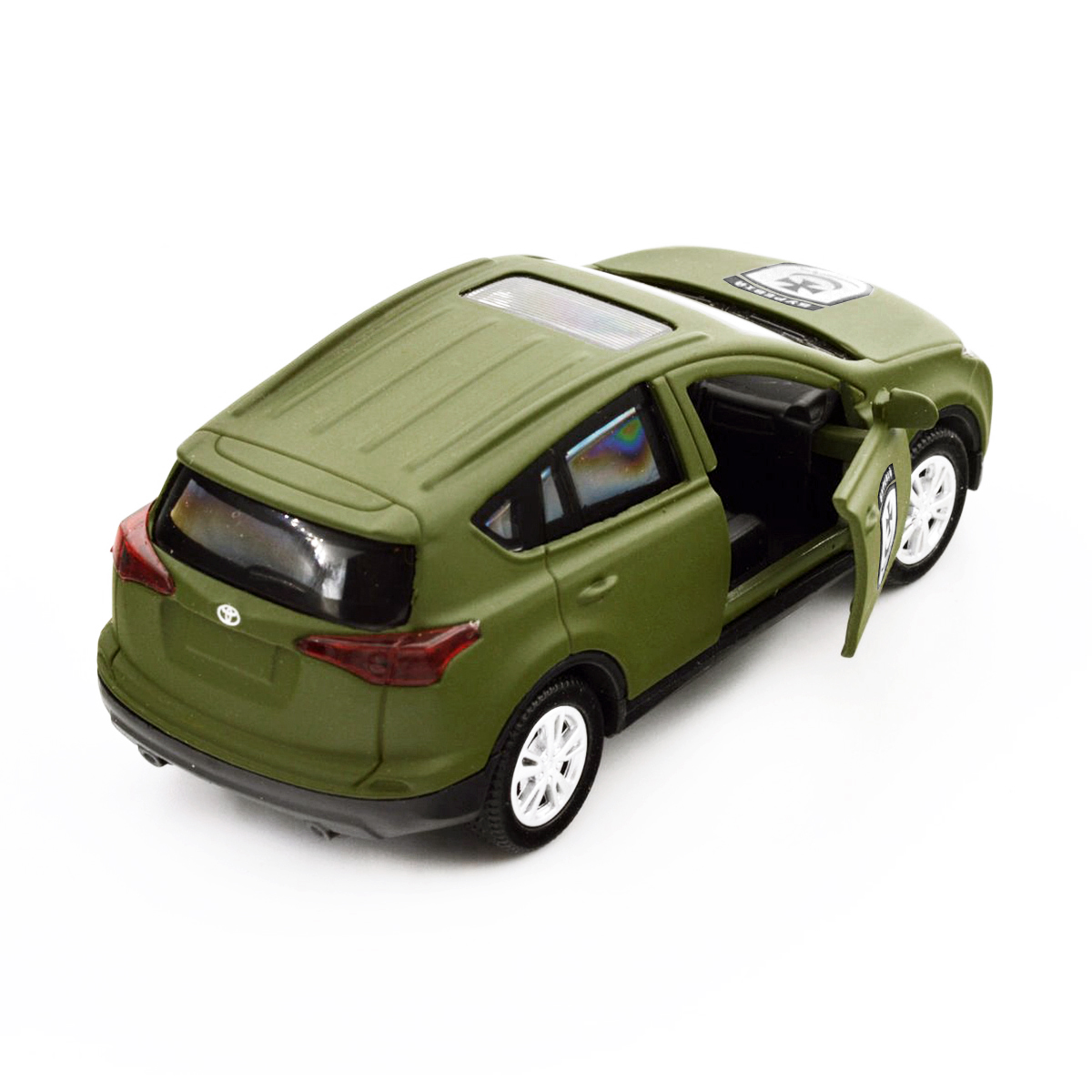 Автомодель Toyota RAV4 Буревій TechnoDrive 1:40 Шеврони Героїв металева — превʼю 18