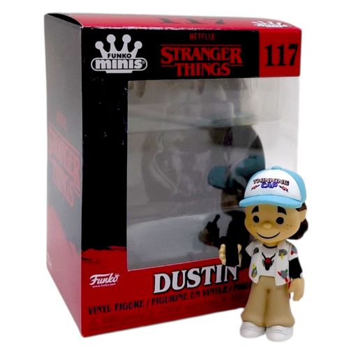 Ігрова фігурка Funko Mini Vinyl Figures серії Дивні дива S4 Дастін 9 см — превʼю 1