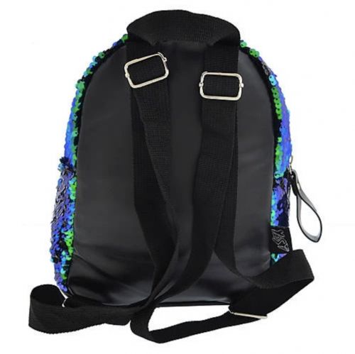 Рюкзак молодіжний Yes з паєтками Green Sequins 40 см Зелений — превʼю 2
