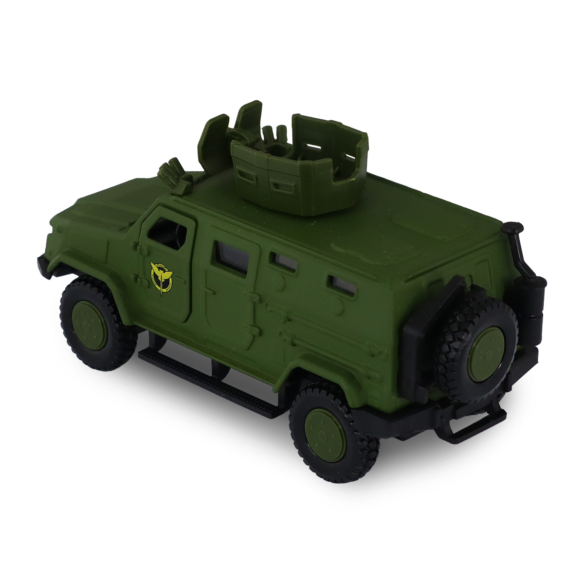 Модель іграшкова TechnoDrive Козак-2М1 Шеврони Героїв ГУР МО металева 12 см — превʼю 24