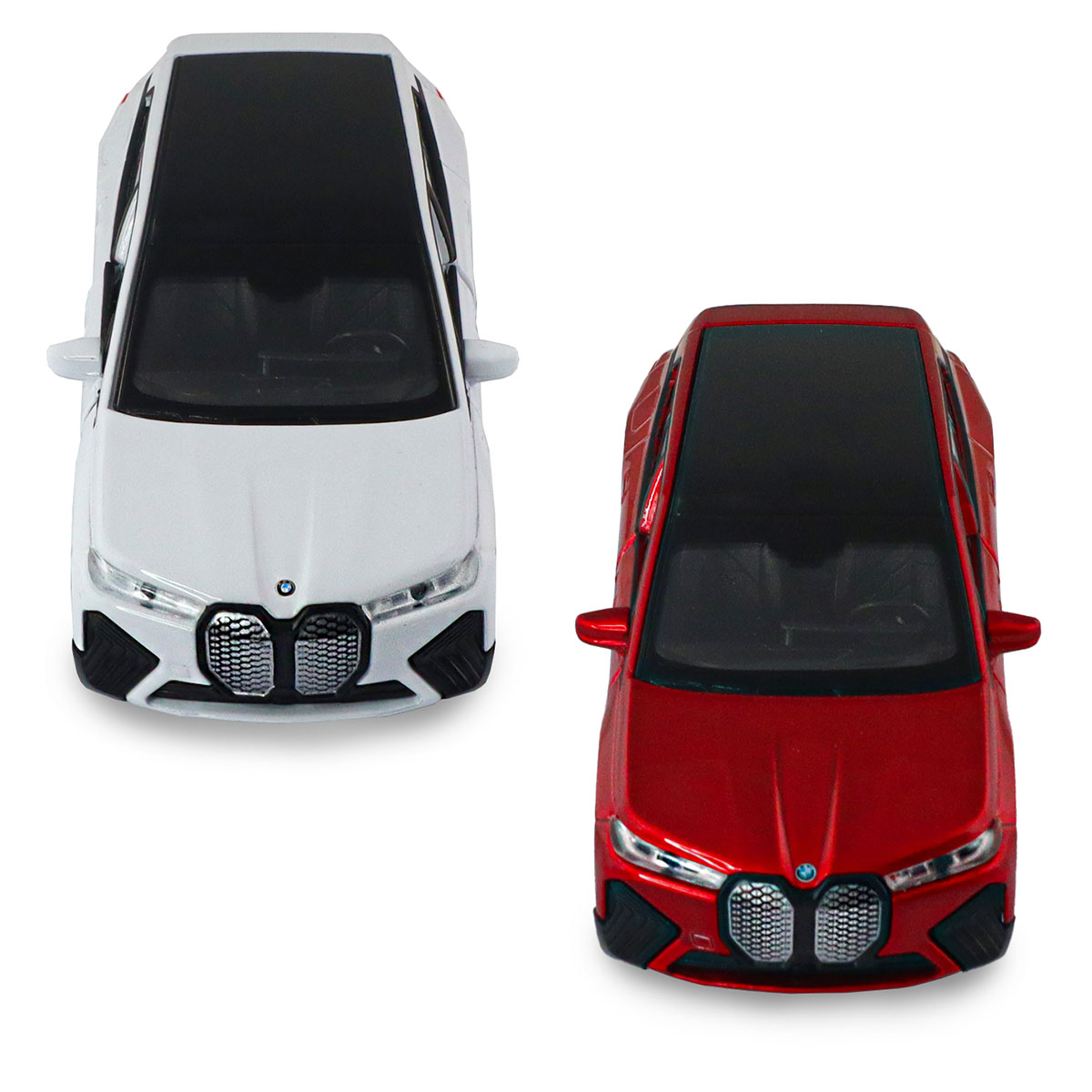 Автомодель BMW iX Techno Drive 1:43 металева з механізмом pull-back Червона — превʼю 29