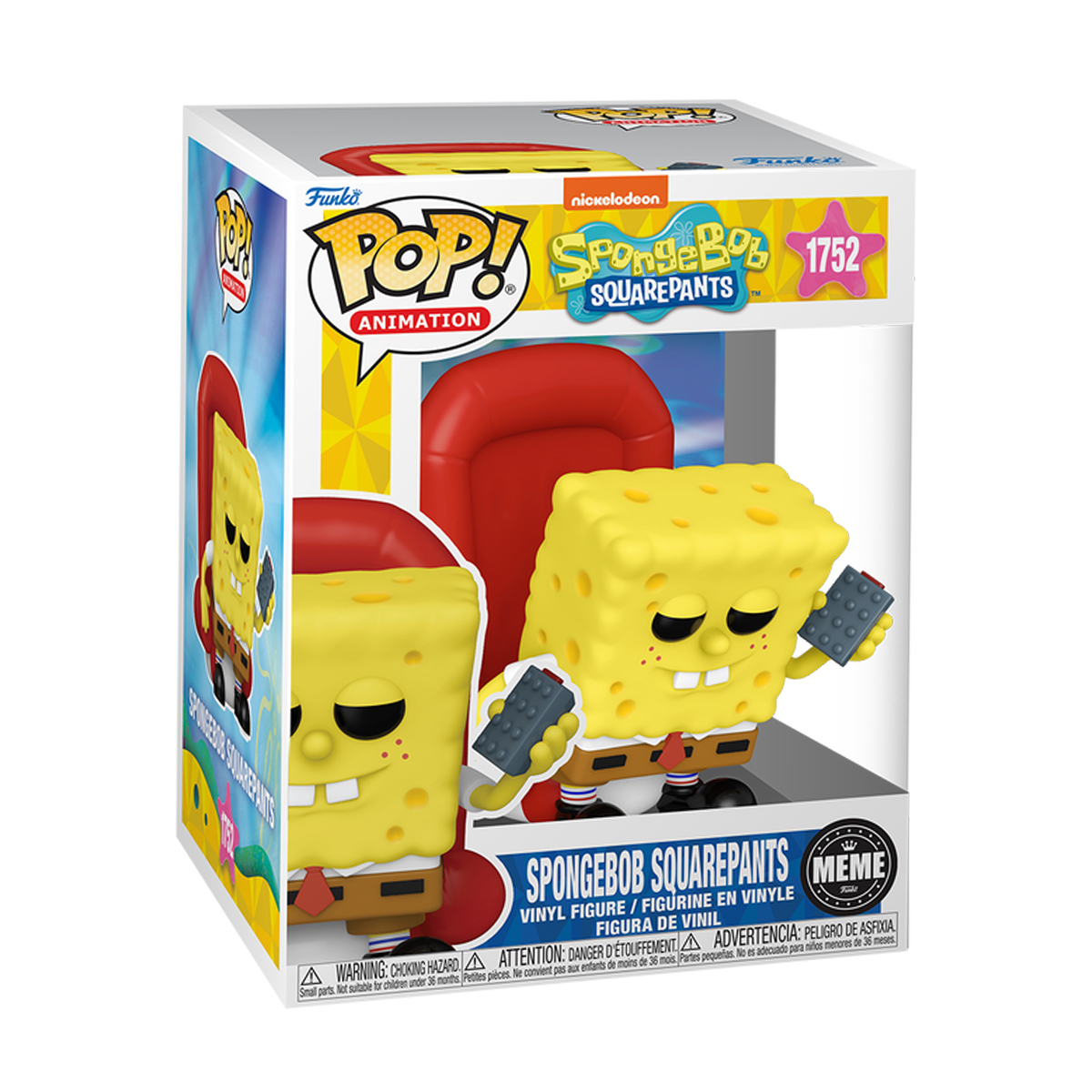 Колекційна ігрова фігурка Funko POP SpongeBob SquarePants - Губка Боб Багатоколірний — превʼю 4