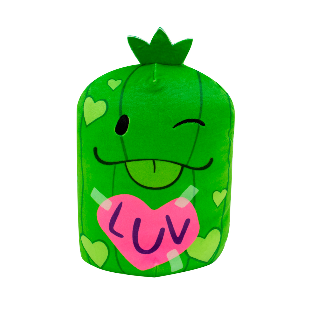 М'яка іграшка Cats Vs Pickles Jumbo — Огірок Лав (Love Pickle) — 25 см — превʼю 4